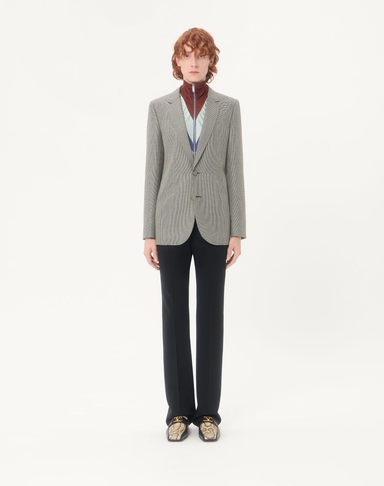 Valentino Wool Trousers Man Black 52