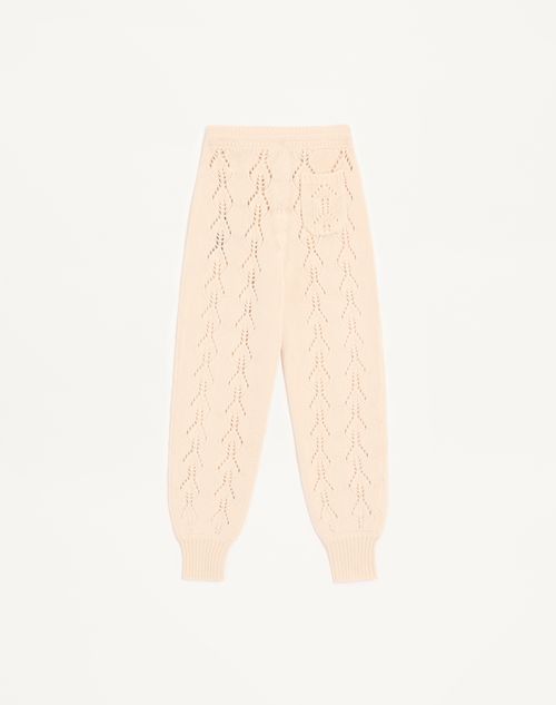 Valentino - Knit Pants - Birch - Woman - Pants And Shorts