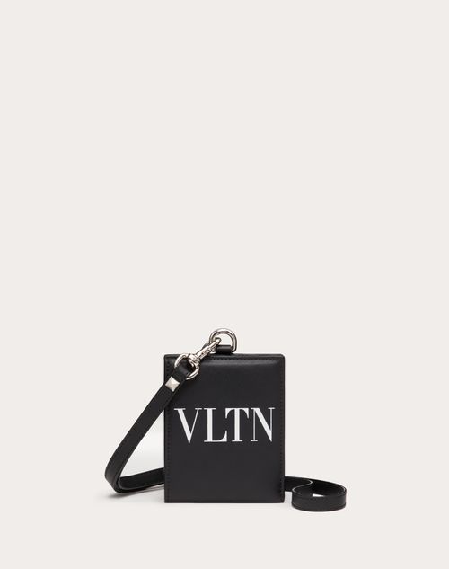 Valentino Garavani - Vltn ネックストラップ付きウォレット - ブラック/ホワイト - メンズ - 