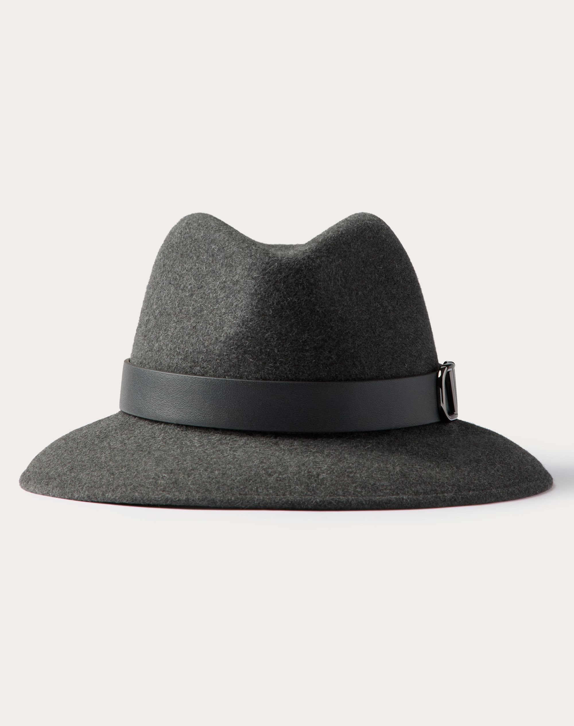 VLOGO SIGNATURE RABBIT FUR AND LEATHER FEDORA HAT ?quality=80&size=35&format=auto