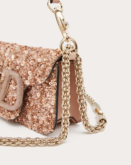 Rose gold over shoulder bag hot sale