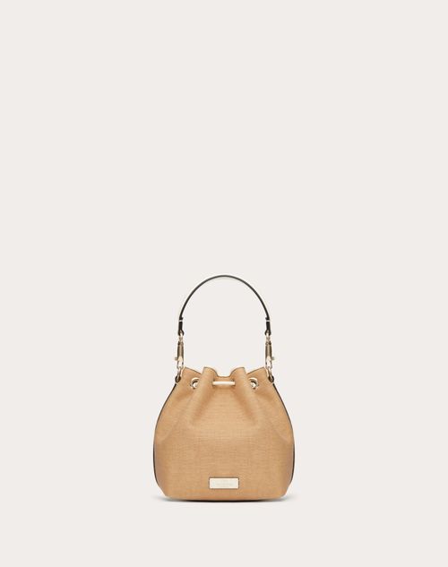 Bolso saco rafia hot sale