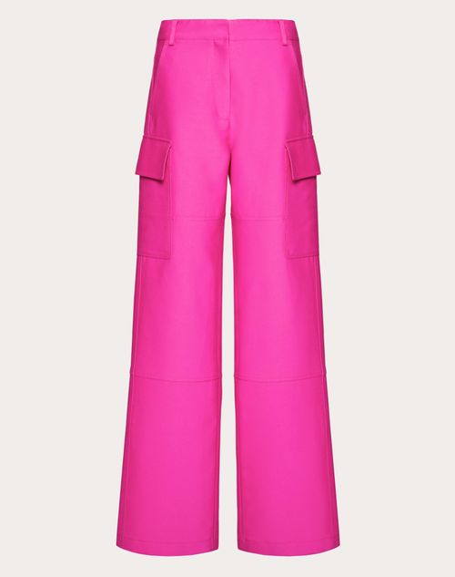 Valentino - Pantalon En Couture Blaser - Pink Pp - Femme - Shorts Et Pantalons