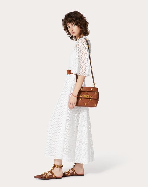 Valentino - Valentino Optical Heavy Lace Dress - Optic White - Woman - Gifts For Her