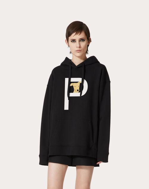 Valentino best sale rockstud hoodie