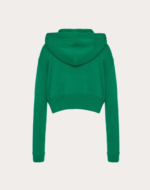 Valentino - Cashmere Sweatshirt - Green - Woman - Knitwear