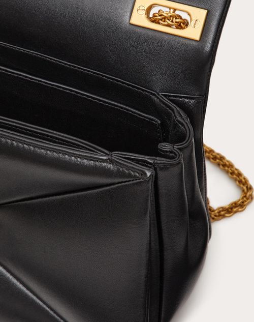 VALENTINO GARAVANI One Stud Crystal-Embellished Suede Shoulder Bag Pin