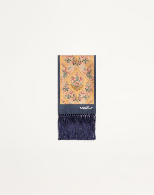 Valentino Garavani - Après L'hiver Bandeau Scarf In Silk With Fringes - Multicolor - Man - Soft Accessories