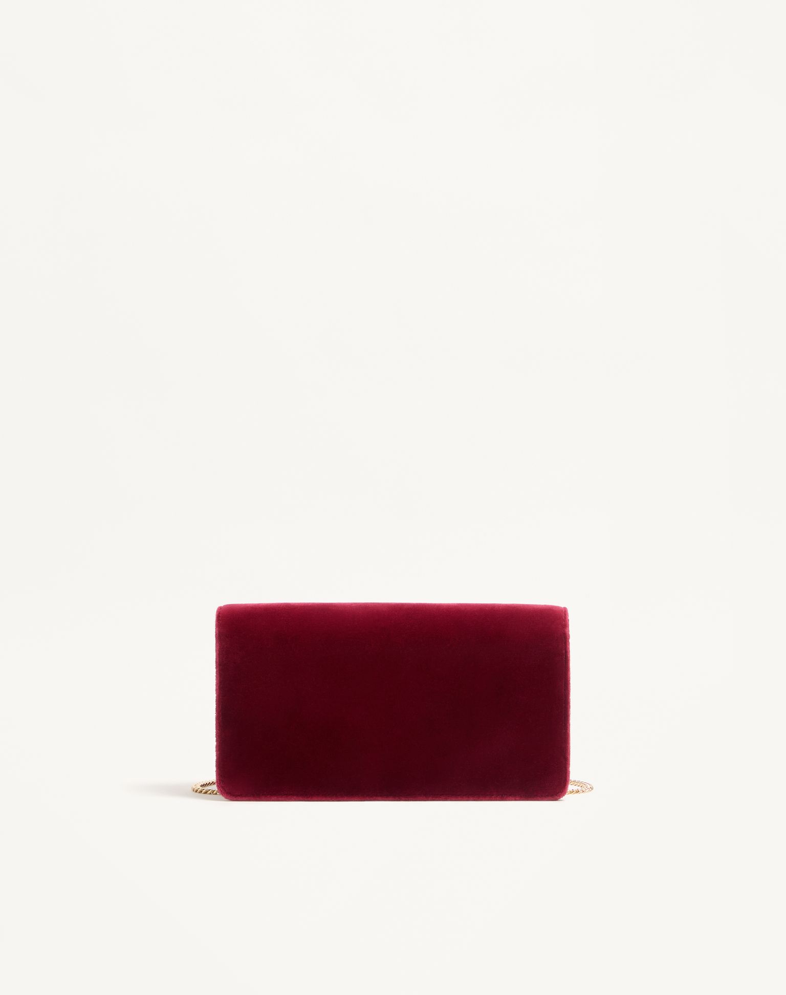 발렌티노 브이로고 시그니처 미니 벨벳 숄더백 8W2P0AY4TPV_DBL
