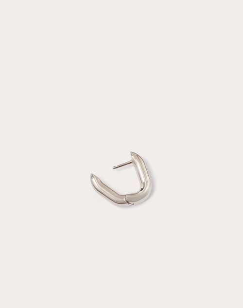 Vロゴ シグネチャー シングル メタル ピアス for メンズ インチ Vロゴ シグネチャー シングル メタル ピアス for メンズ インチ