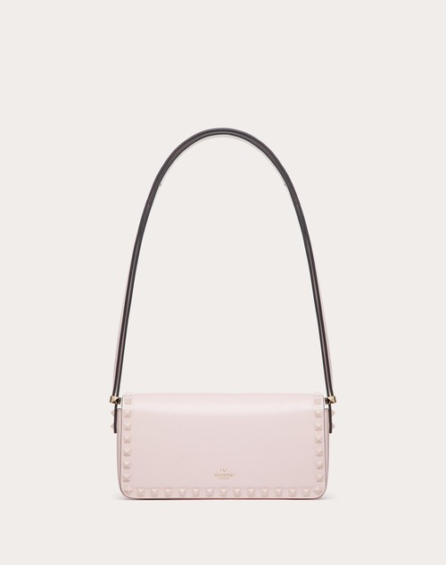 Rockstud23 East-West tweed shoulder bag