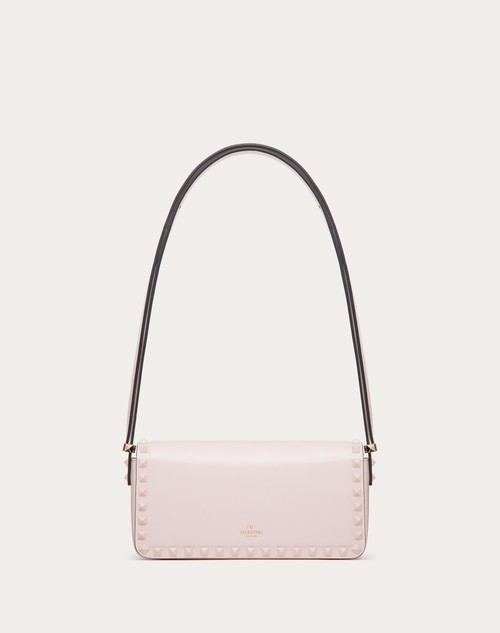 Rockstud23 East-West tweed shoulder bag