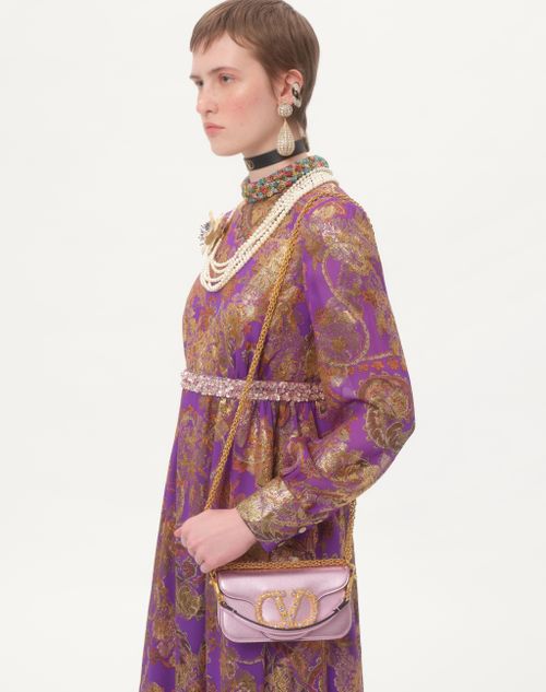 ヴァレンティノ ガラヴァーニ ロコ ジュエルロゴ ラミネートカーフ  