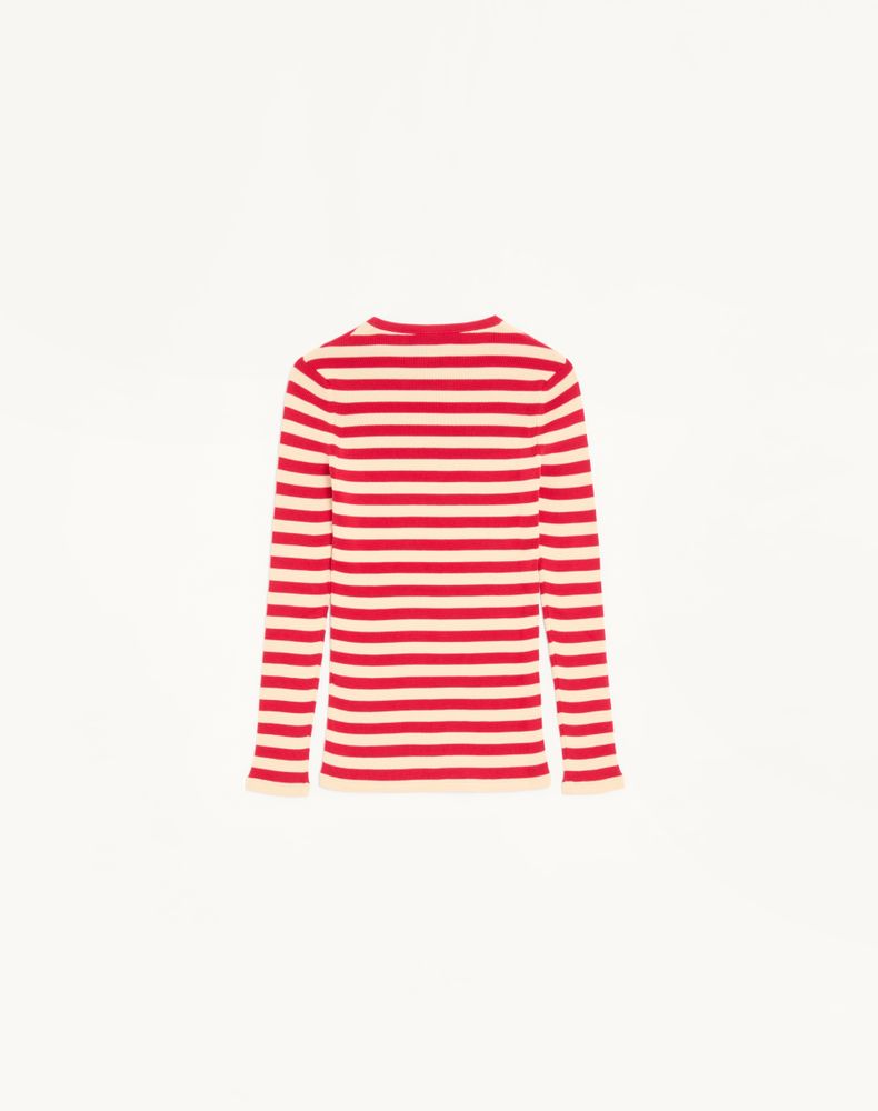 Valentino Cotton Jumper Woman Birch/Paris S
