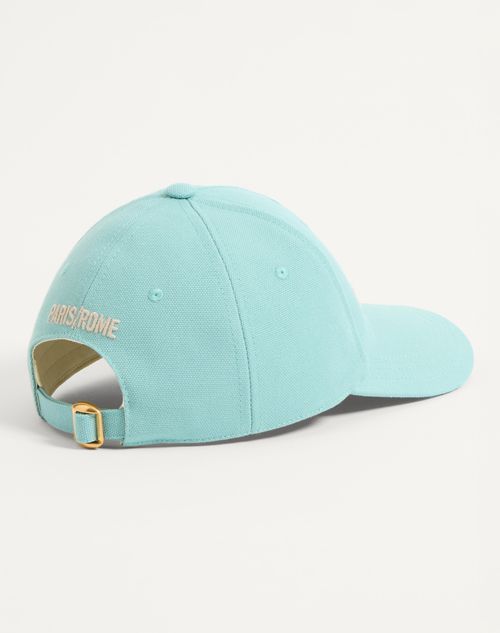 シェ ヴァレンティノ コットン ベースボールキャップ for シェ ヴァレンティノ コットン ベースボールキャップ for