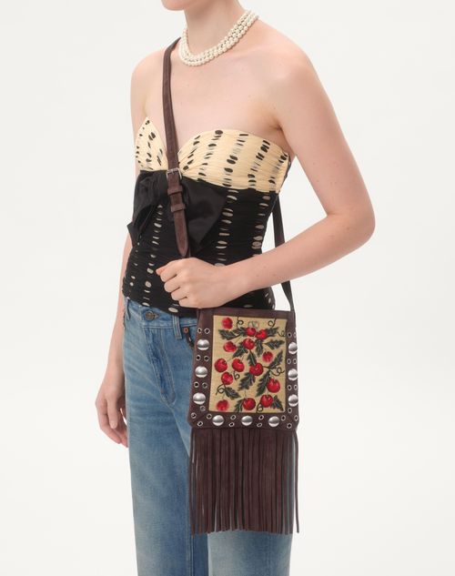 Valentino Garavani Nellcôte Small Shoulder Bag In Jacquard Valentino Garavani Nellcôte Small Shoulder Bag In Jacquard