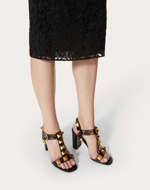 Valentino sandals hot sale black