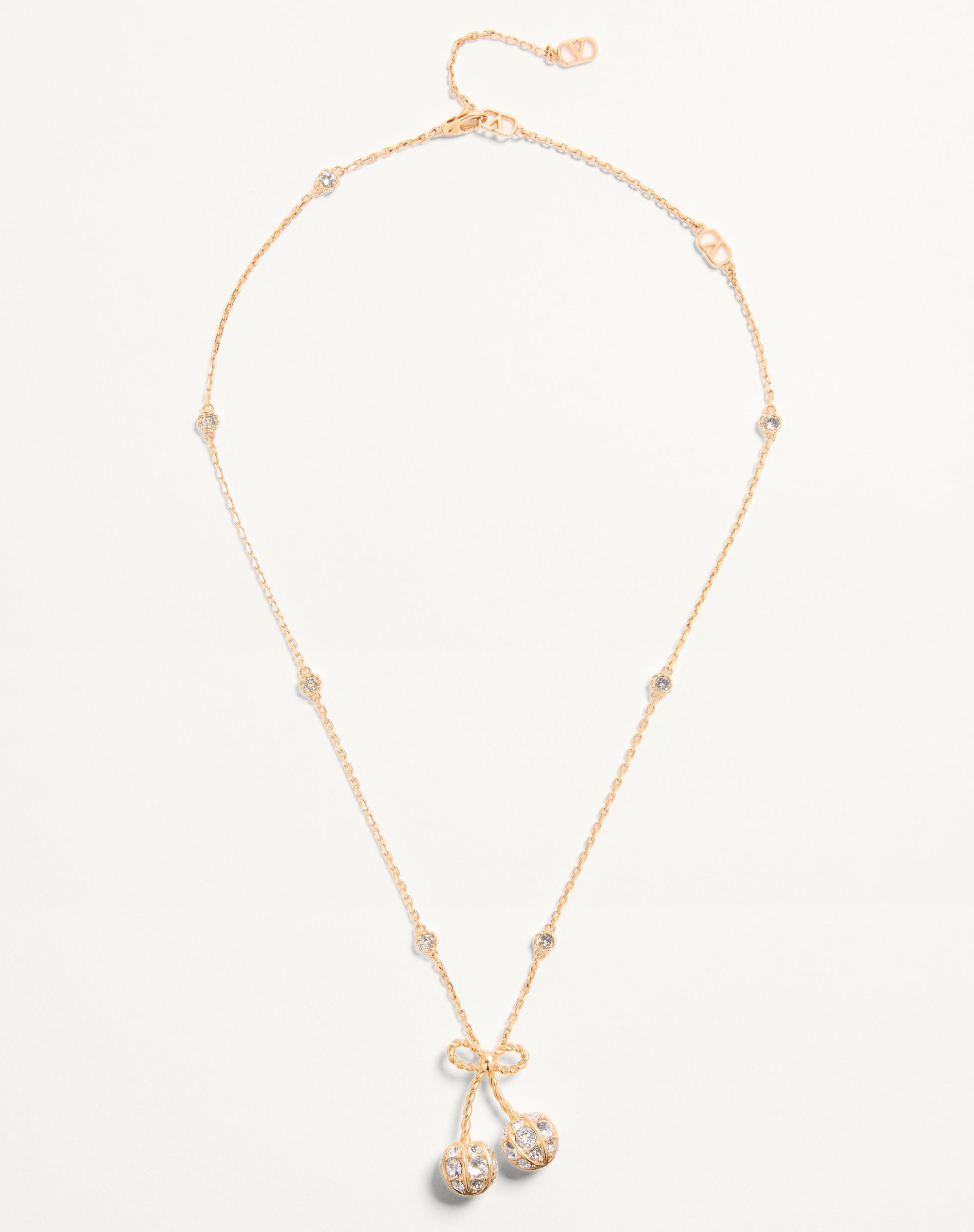 VALENTINO チェリーフィックネックレス VALENTINO】Chez VALENTINO チェリーフィック ネックレス 直営