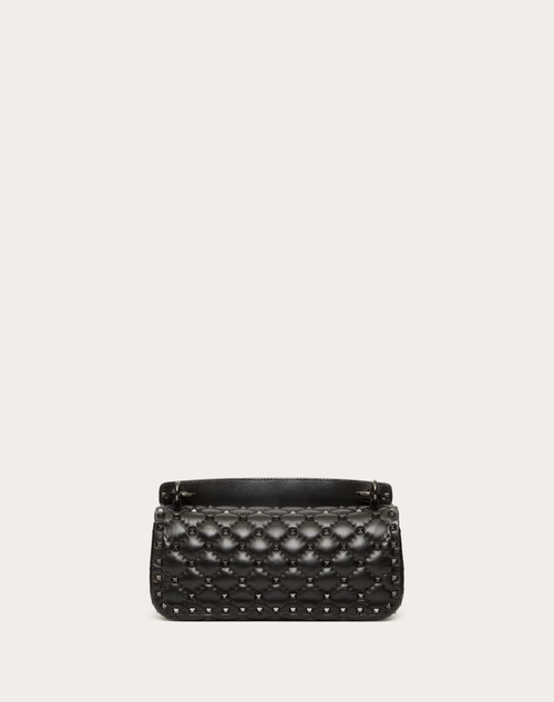 Valentino Garavani Rockstud Spike quilted shoulder bag - Purple