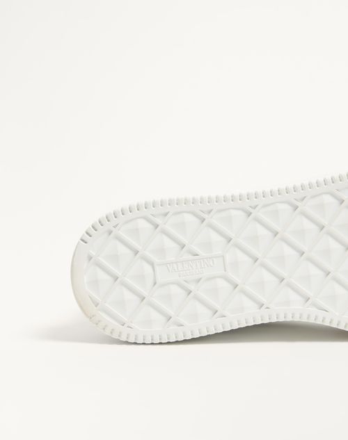 VALENTINO スタッズ付きスニーカー ホワイト VALENTINO - 美品✨ VALENTINO ロックスタッズ アンタイトルド