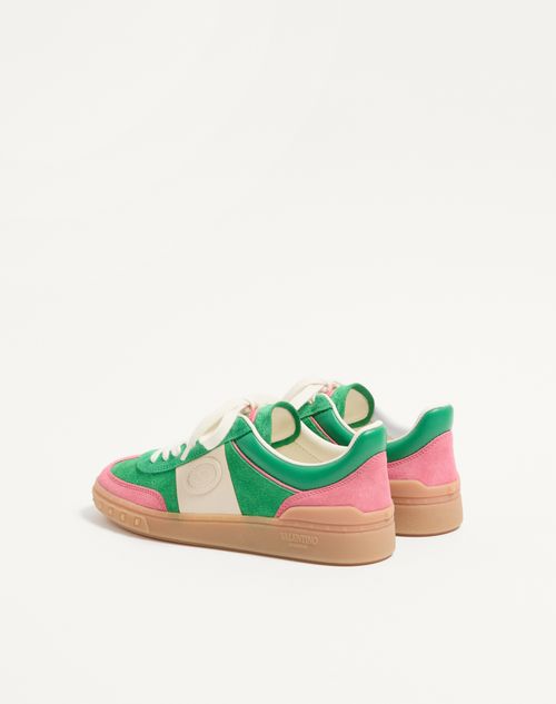 Valentino Garavani - Upvillage Crosta Sneaker - Green/ivory - Woman - Sneakers