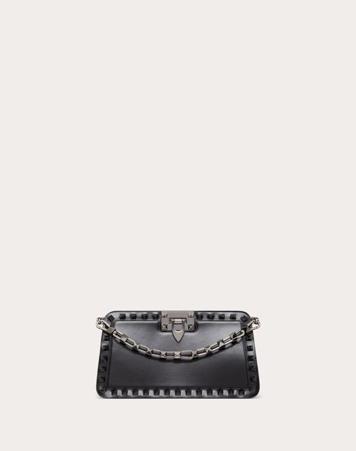 Valentino Rockstud Large Envelope Clutch Bag