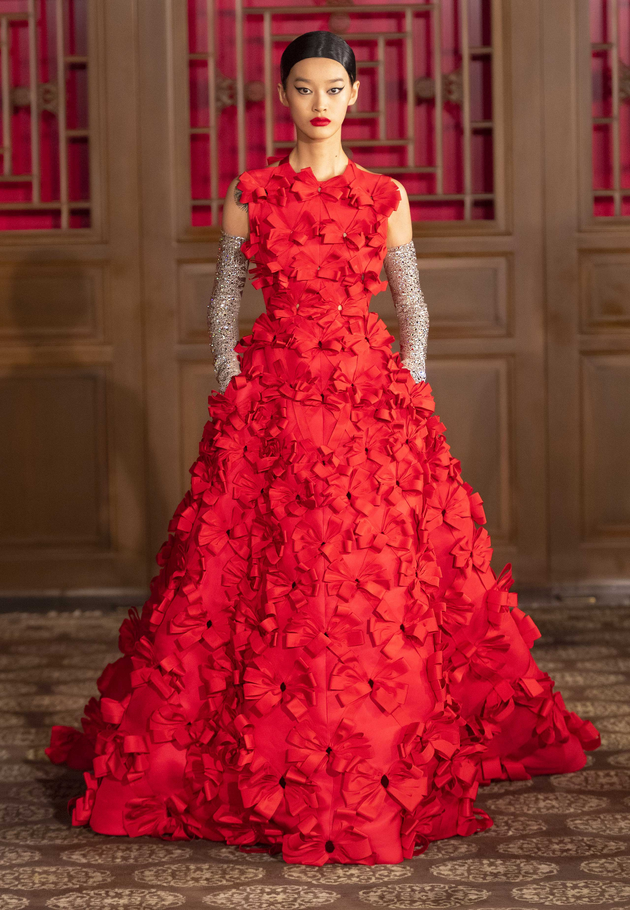 valentino red dresses collection