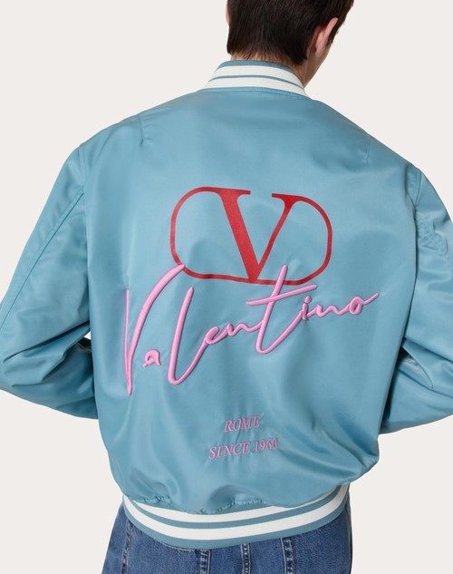 Valentino VLogo Signature denim jacket - Blue