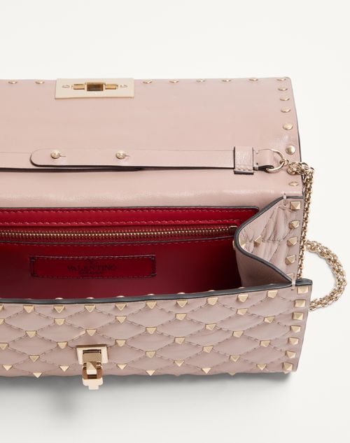 美品 VALENTINO ヴァレンティノ ROCKSTUD Clutch Valentino Garavani Rockstud Clutch Bag | Silver | FARFETCH