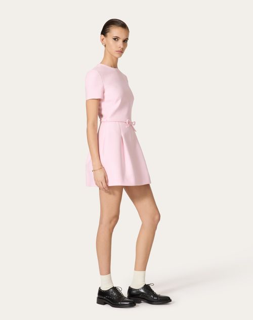 Valentino - Crepe Couture Short Dress - Comfit - Woman - Dresses