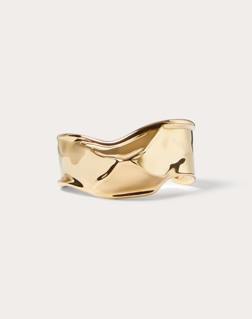 Valentino Garavani - Liquid Stud Metal Bracelet - Gold - Woman - Jewelry