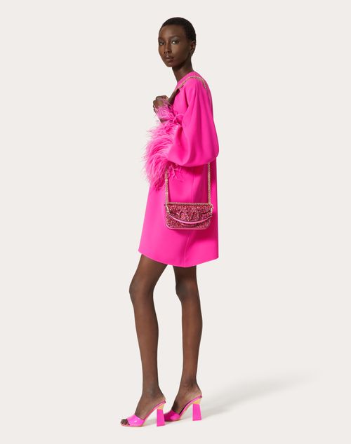 VALENTINO GARAVANI: Mini bolso para mujer, Fucsia