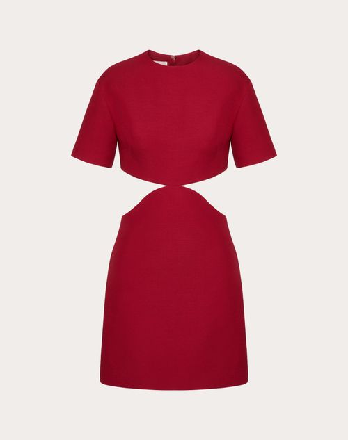 Valentino - Crepe Couture Short Dress - Merlara - Woman - Shelf - Pap - L'ecole Rosso
