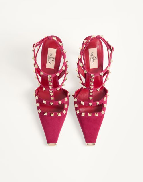 Valentino Garavani - Rockstud Suede Pumps 100mm - Insolent - Woman - Pumps And Slingbacks