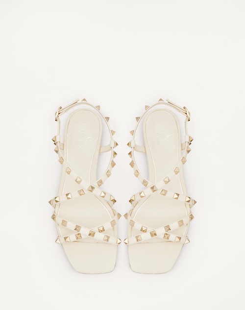 valentino rockstud light ivory