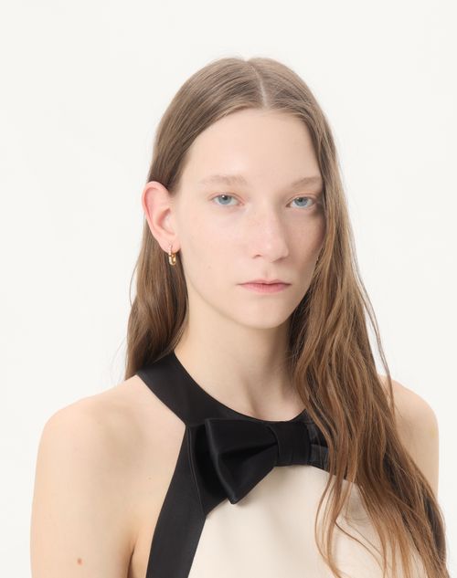 Valentino Garavani - Vlogo Signature Metal And Swarovski® Crystal Earrings - Gold/crystal - Woman - Jewelry