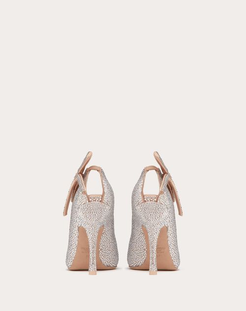 Valentino Garavani - Valentino Garavani Nite-out Pump With Crystals 110 Mm - Crystal - Woman - Woman View All