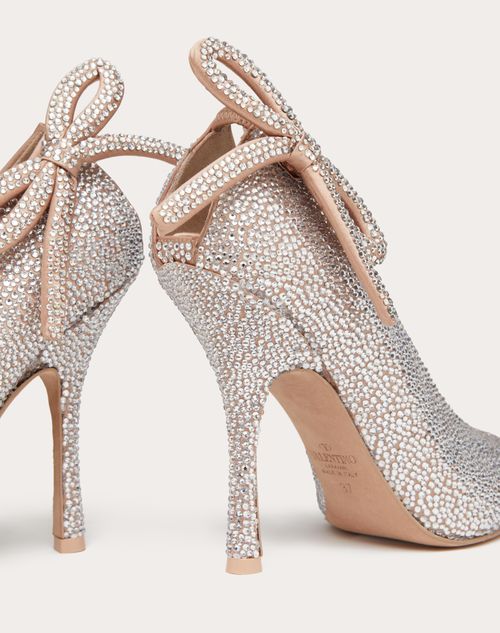 Valentino Garavani - Valentino Garavani Nite-out Pump With Crystals 110 Mm - Crystal - Woman - Woman View All