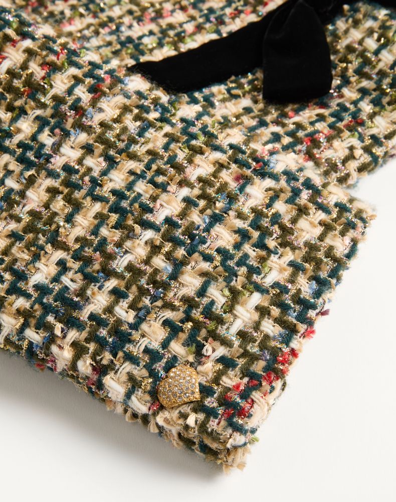 Valentino Tweed Jacket Woman Multicolour 44