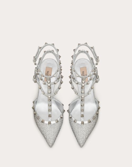 Valentino silver outlet pumps