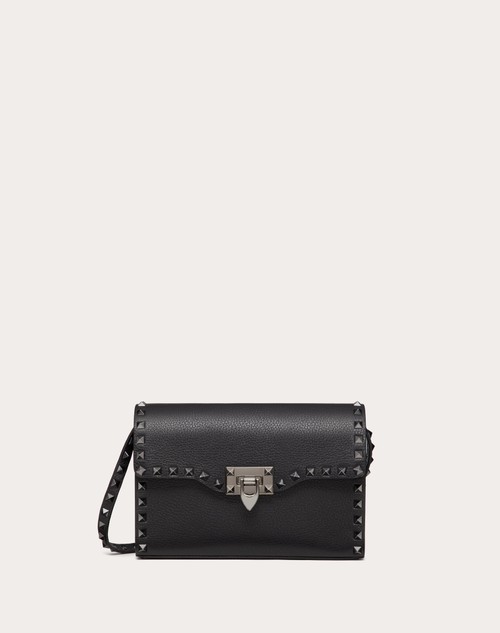 Valentino Garavani small Rockstud top-handle bag - Grey