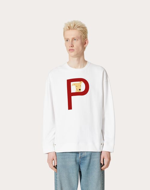 Valentino logo online sweatshirt