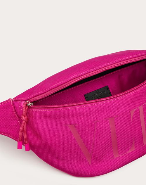 Victoria's Secret Pink Logo Black & White Checkered Belt Bag Fanny Pack