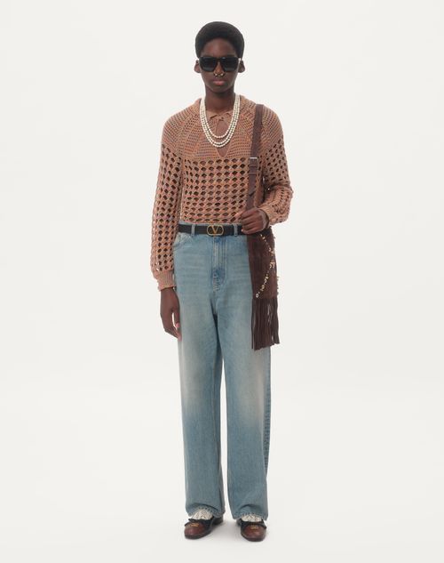 Valentino - Denim Pants - Denim - Man - Shelf - Mrtw - Formalwear & Evening W1