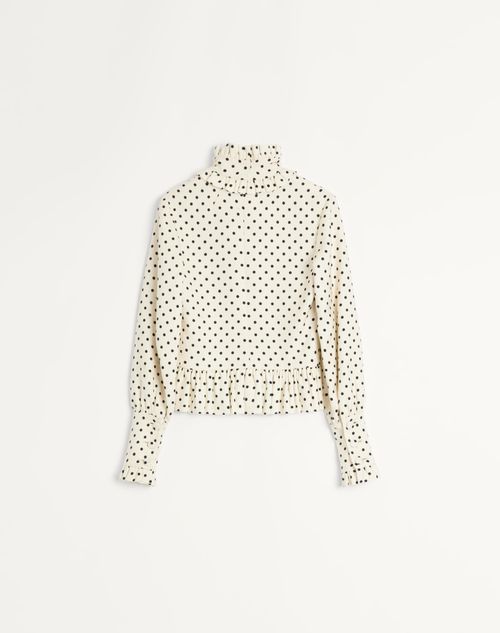 Valentino - Supergran Jacket In Plusdepois Print - Birch/black - Woman - Jackets And Blazers