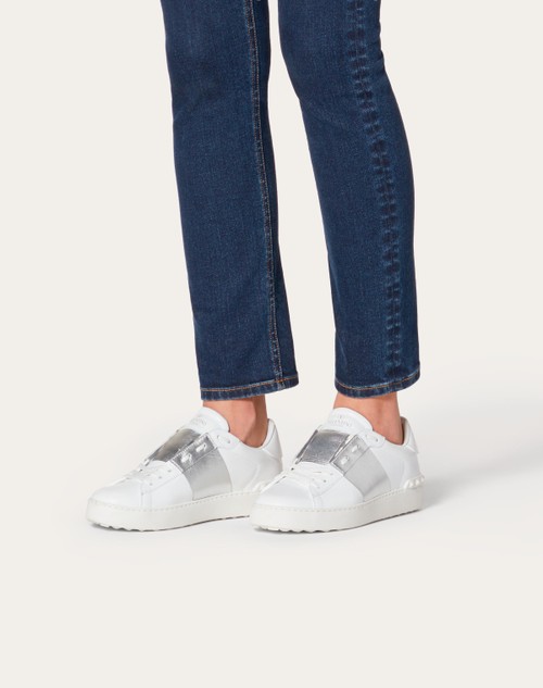 valentino sneakers blue and white