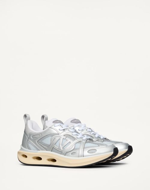 Vlogo Easyjog Sneaker In Mirror And Fabric for Woman in Vlogo Easyjog Sneaker In Mirror And Fabric for Woman in