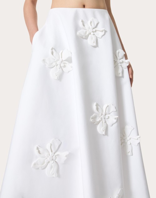 Valentino Garavani Compact Popeline embroidered-detail shirt - White