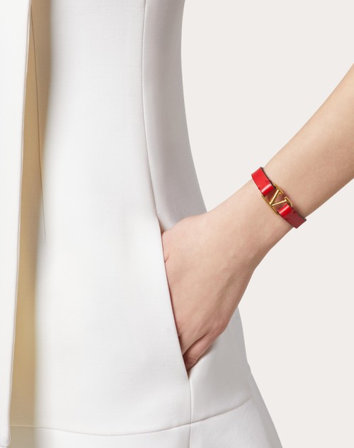 オンライン限定商品】 正規品新品 VALENTINO Vロゴ カーフスキン