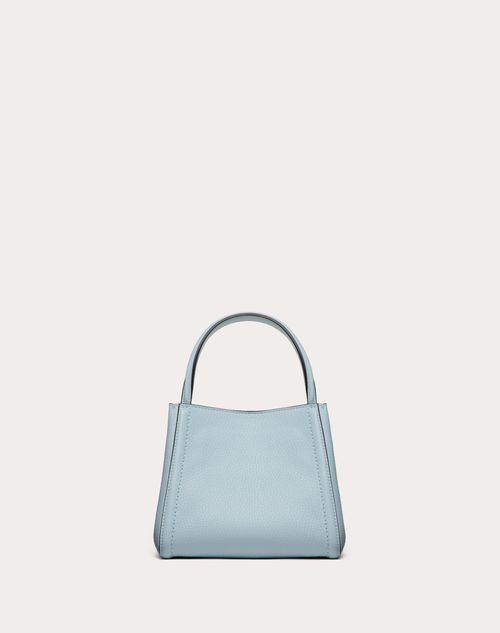 Valentino Garavani Alltime Small Handbag In Grainy Calfskin Valentino Garavani Alltime Small Handbag In Grainy Calfskin